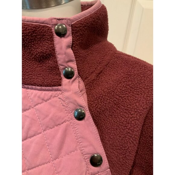 Abercrombie & Fitch Purple Fleece W/ Quilted Detail & Front Pocket, Size L - Picture 4 of 9